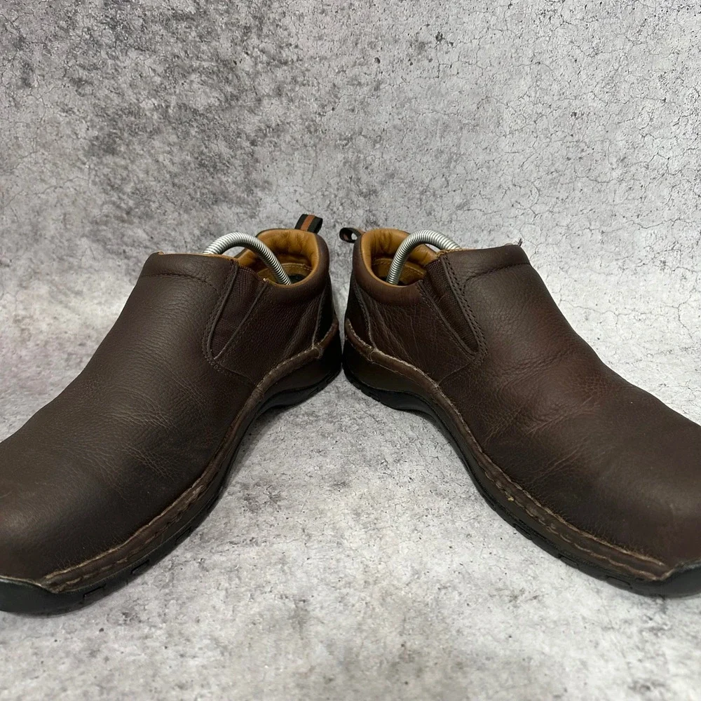 Red Wing StitchMax Slip-On Mens 10 Brown Safety Toe Work Shoe 6702 Aluminum Toe